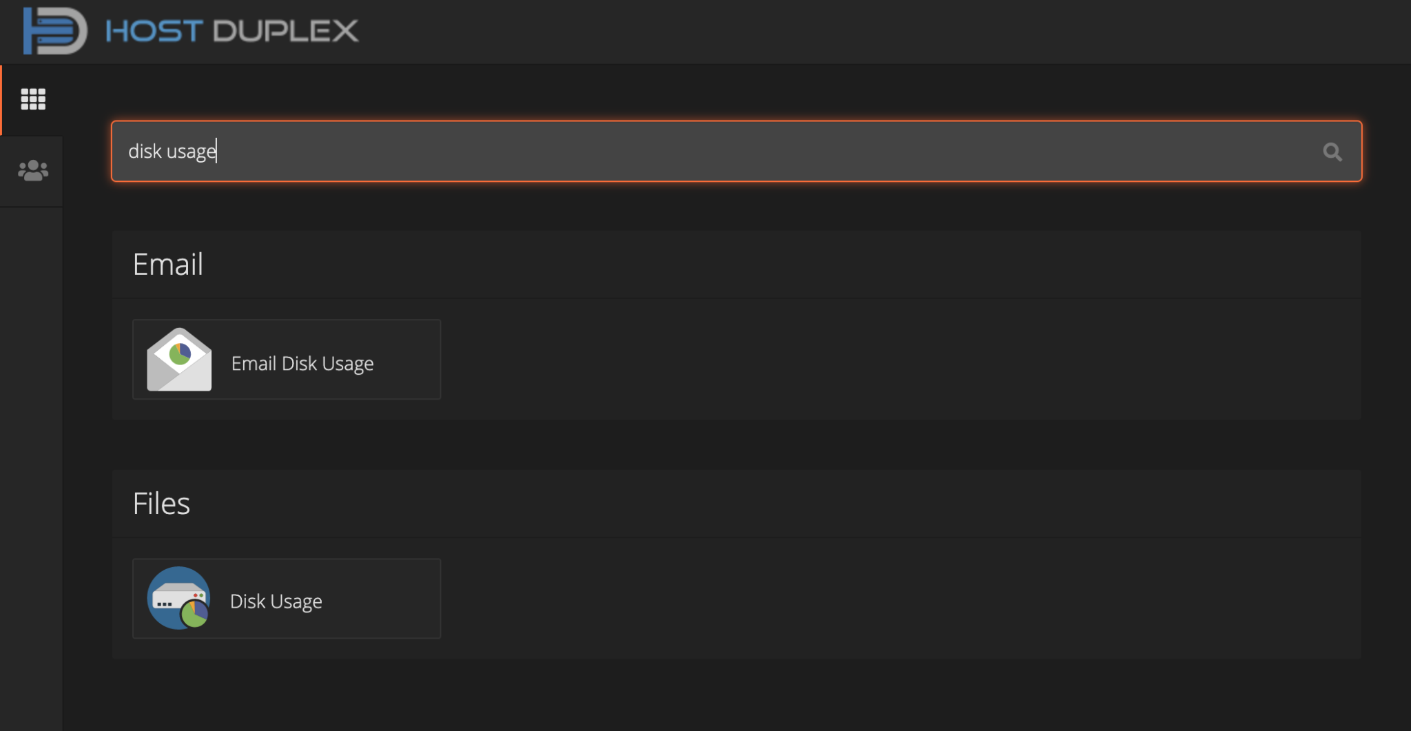 How To Check Disk Space Usage In Cpanel Host Duplex Knowledgebase